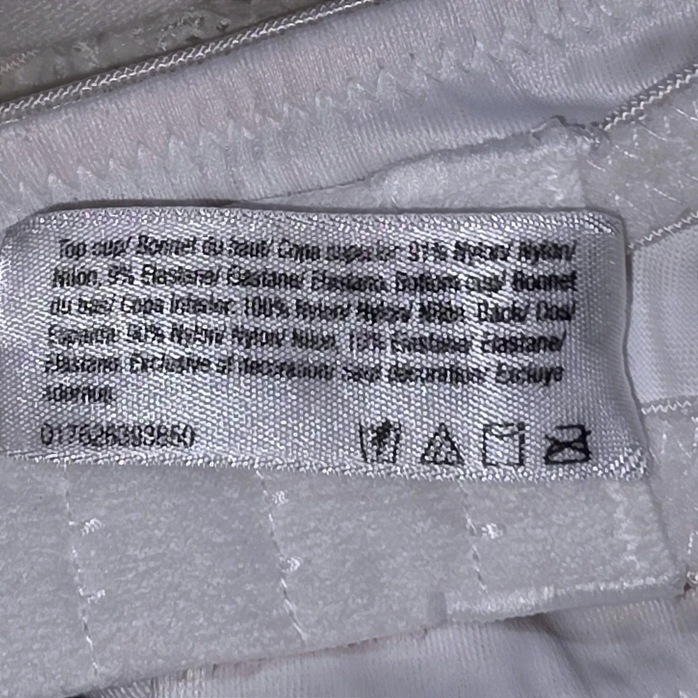 Lilyette by Maidenform Women's  Minimizer Underwire Bra Size 38C White Good